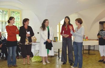 Le jury du concours de poésie...