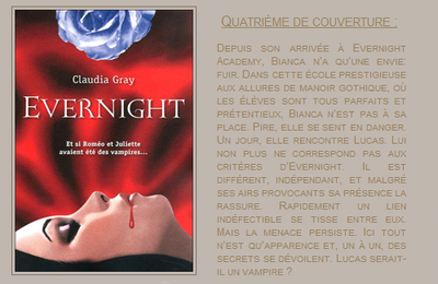 « Evernight : tome 1 » de Claudia Gray.