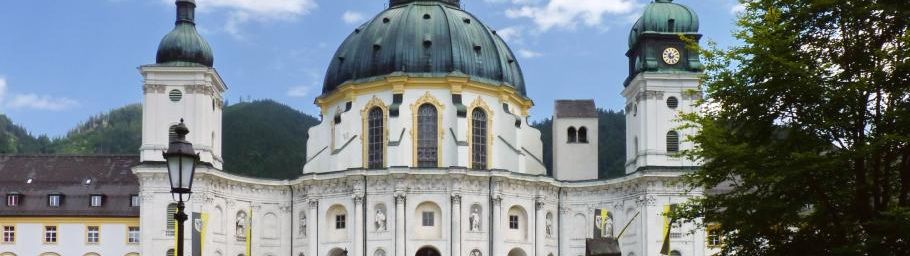 Sur la Deutsche Alpenstraße - L'église de Wies
