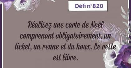 Passion Cartes Créatives#820 !