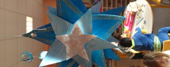 étoiles de Noël en 3D :