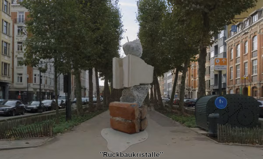 <---  "La Maturité" vs "Rückbaukristalle (un Monument pour la ville)"  --->