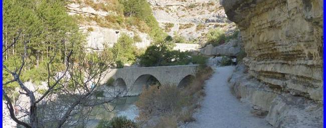 Les gorges de la Méouge