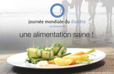 Journée Mondiale du Diabète 2015: une alimentation saine