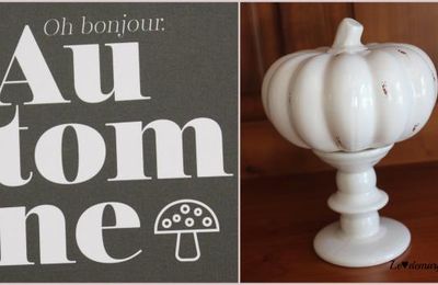 Bonjour l'automne