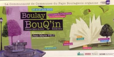 1° Salon du Livre de Boulay, les 26 et 27 juin 2010. (Albert Fagioli)