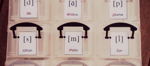Boite de lecture/phonèmes pour le jeu "je devine" [Etiquettes]