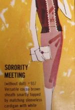 Barbie vintage : Sorority Meeting 