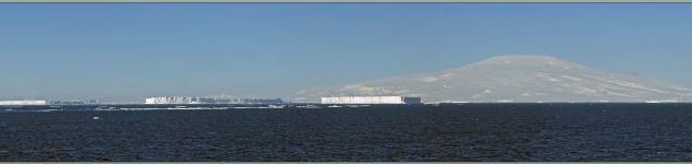 24/02/2022 suite : l'approche de Siple Island se poursuit. Photos de l'original et de son reflet dans les vitrages du Salon observatoire Anori