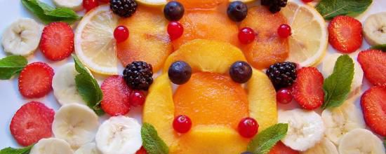 Fruits en croix