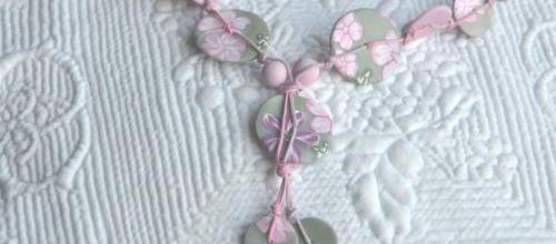 Sautoir tout doux de printemps