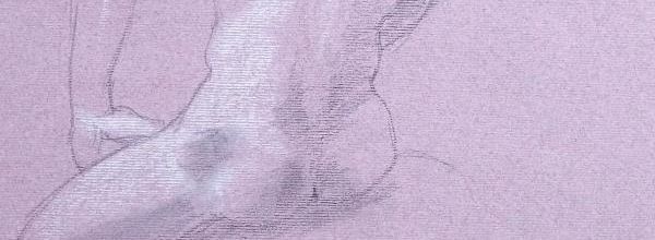 Mercredi - Nu masculin assis