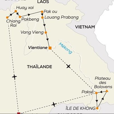 Voyage au Laos, 2017. Au royaume du million d'éléphants