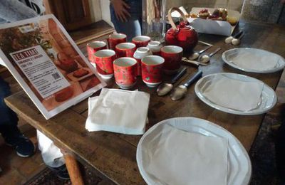 Tea time au château de Nemours