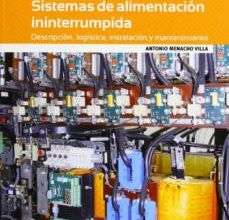 Libros gratis para descargar a ipad mini. SISTEMAS DE ALIMENTACION ININTERRUMPIDA