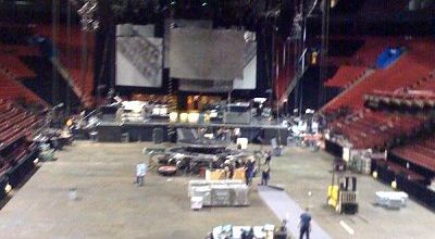 La scène au Bell Centre de Montreal