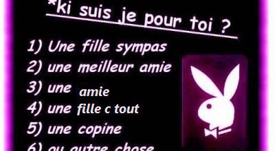 Qui je suis pour Toi ???