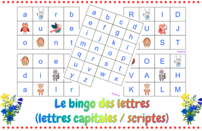 Le bingo des lettres