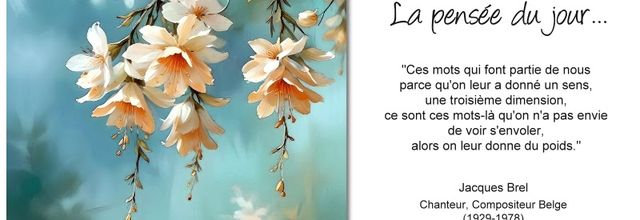 La pensée du jour (214)