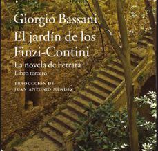 {epub descargar} EL JARDIN DE LOS FINZI-CONTINI (LA NOVELA DE FERRARA III)