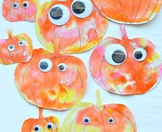 Petites citrouilles d'halloween (image Pinterest)