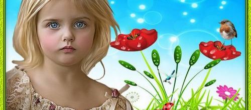 Un ange blond...