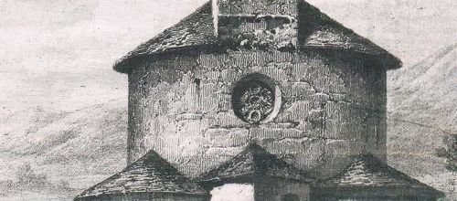 L'église triangulaire de Planès