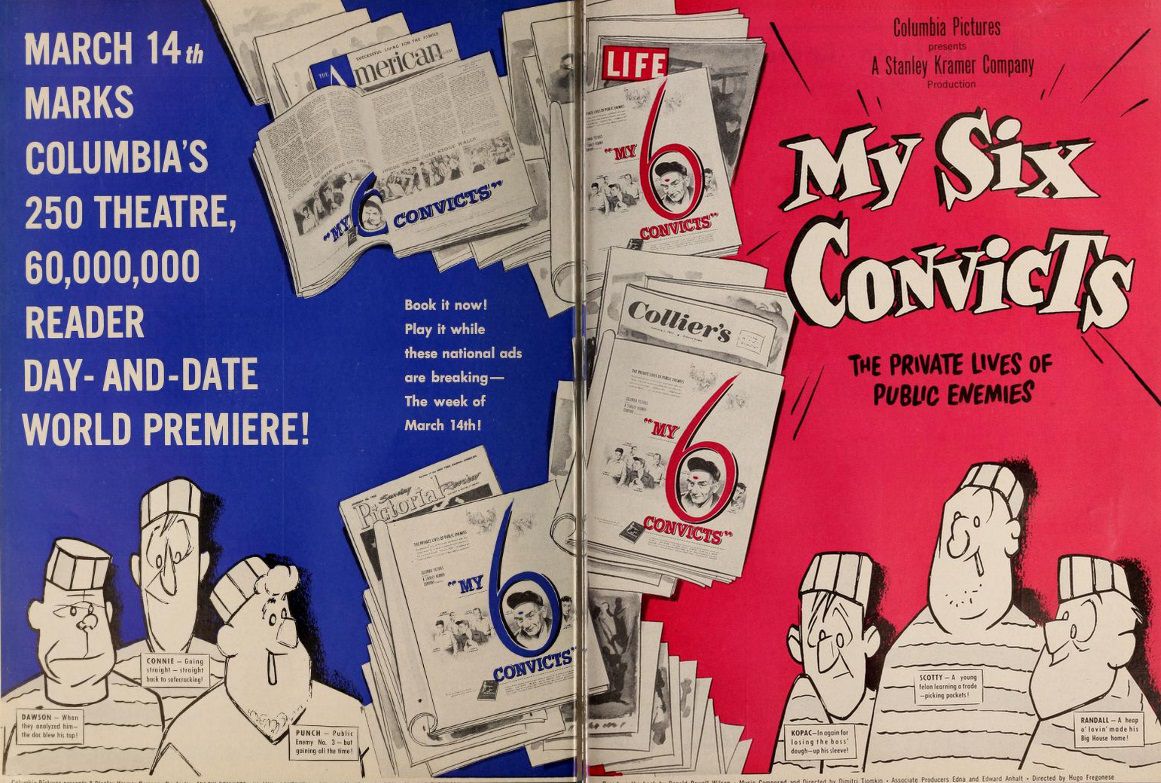 my six convicts box office usa 1952