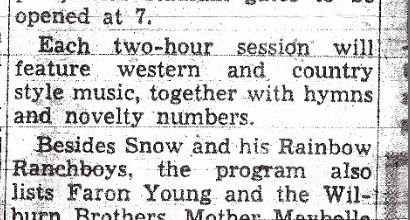 ELVIS 4 et 5 MAI 1955