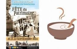 PERNES LES FONTAINES  Fête du patrimoine  21 et 22 septembre 2024