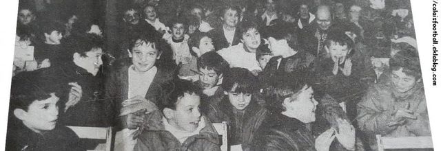 Le Coin des Jeunes -  l'Arbre de Noël du Crufc 1986