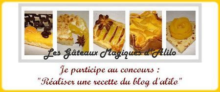 Concours Les Gâteaux Magiques d'Alilo