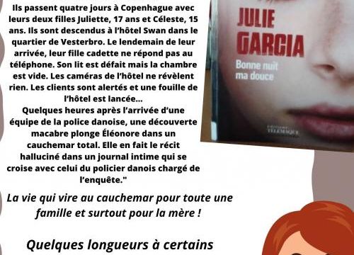 Lecture polar /  "Bonne nuit ma douce"