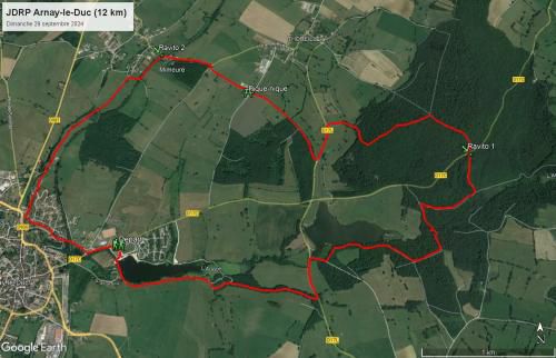 "JDRP 2024 Arnay-le-Duc" - 12 km