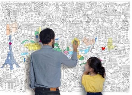VSB: coloriage collectif