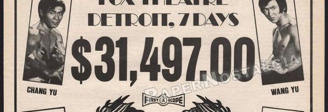 BOX OFFICE USA DU 23 JANVIER 1975 AU 29 JANVIER 1975