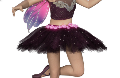 Tube de fée ballerine (render-image)