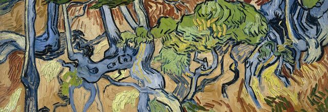 Racines et rochers, un tournant dans la peinture
