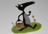 Le loup qui découvrait le pays des contes