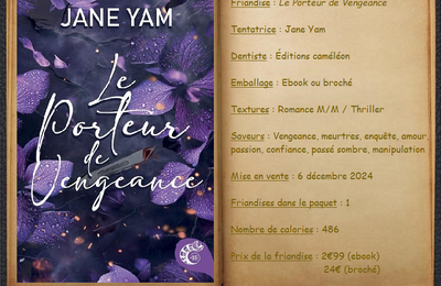 Le Porteur de Vengeance - Jane Yam