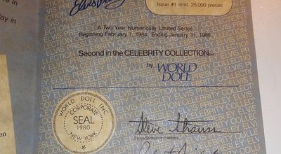 elvis dans le monde et dans le temps (world doll) 