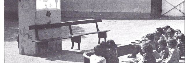 Théâtre d'ombres : la représentation en public