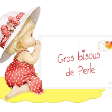 596 - Carte postale - gif animé, signature, blinkie