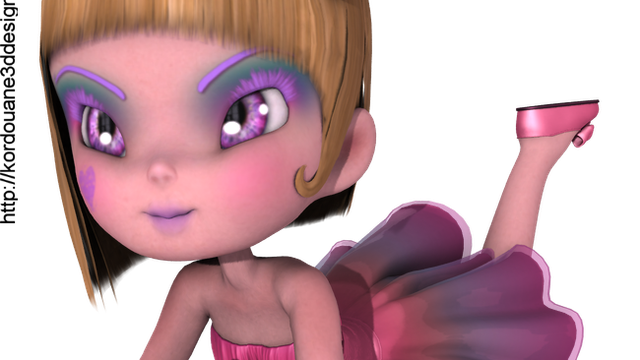 Tube de Valentine "Cookie" (render-image)