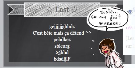 Des titres...