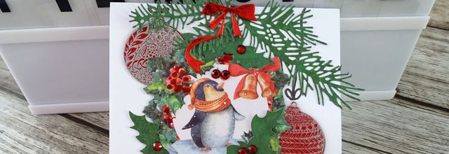 Carte de Noel suite à un challenge