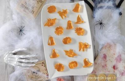 Bonbons d’Halloween au jus de pomme