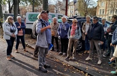 La balade du 11 novembre à la recherche des remparts de Caen