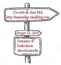 Suivez les panneaux...