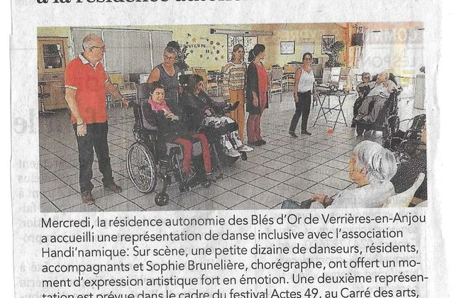 Article Courrier de l'Ouest 06/06/25